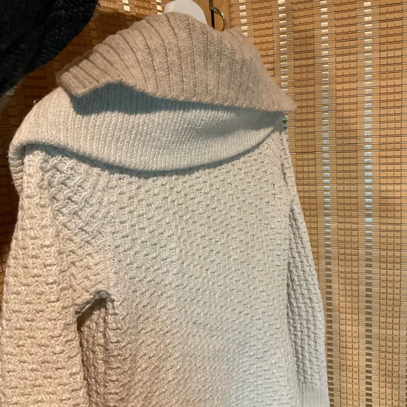 Anthropologie Sleeping On Snow Knit Sweatercoat - Picture 3 of 7